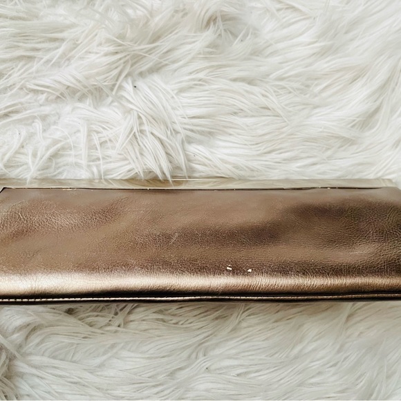 Calvin Klein Metallic Bronze Kisslock Evening Bag (see description) - Picture 9 of 12